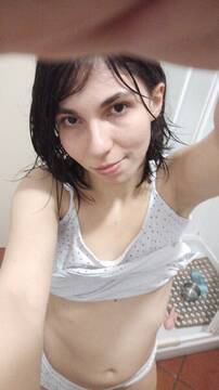 After shower