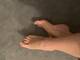Piedi senza smalto